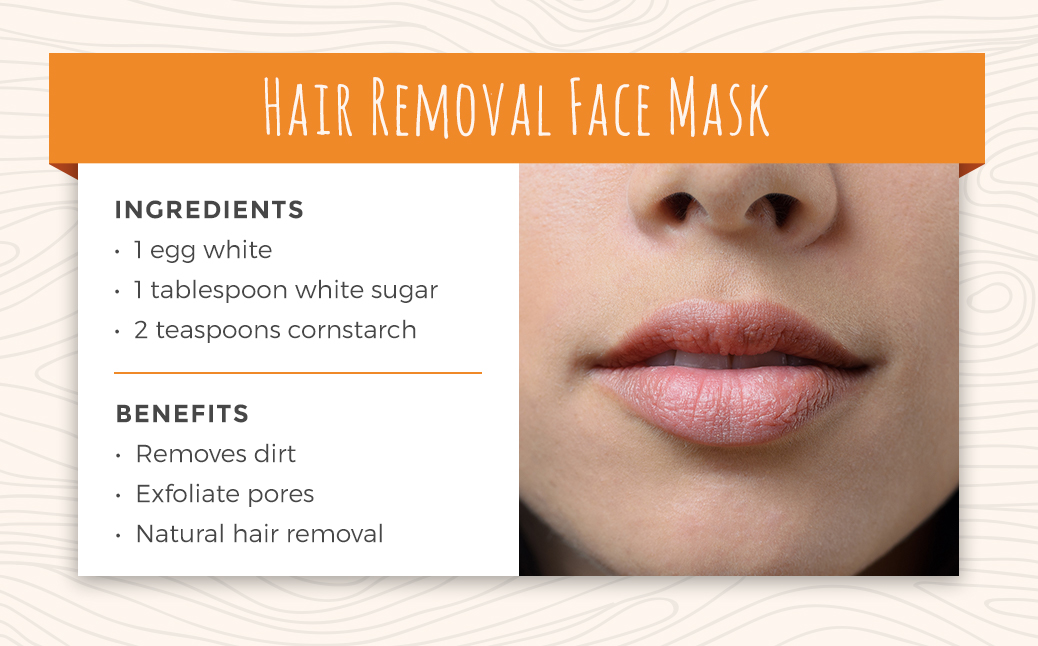 Hair Removal Face Mask Ingredients and Benefits