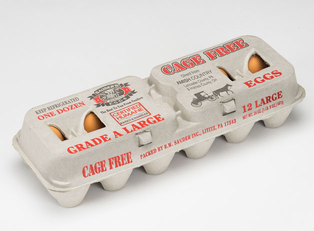 Carton of 12 Sauder's Cage-Free Brown Large Eggs