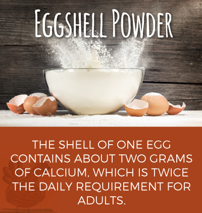 Eggshell Powder Ingredients