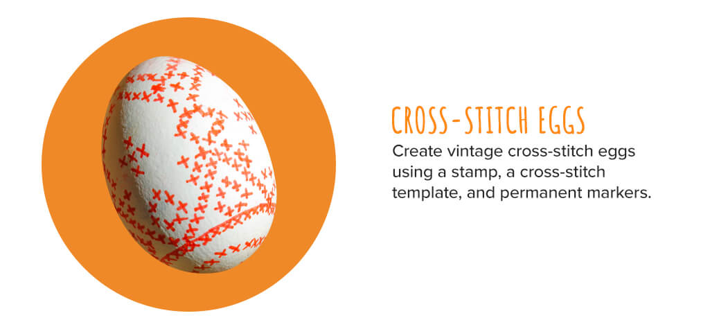 Cross-Stitch Eggs